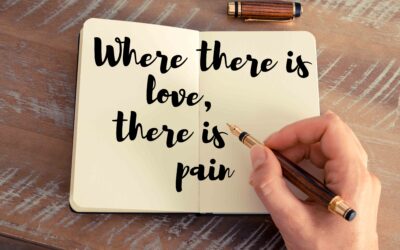 Pijn. Het er laten zijn